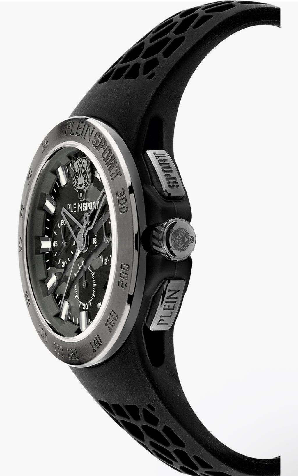 PHILIPP PLEIN
Camo Dial Three-Hand
Quartz Silicone Strap
Watch, 43mm