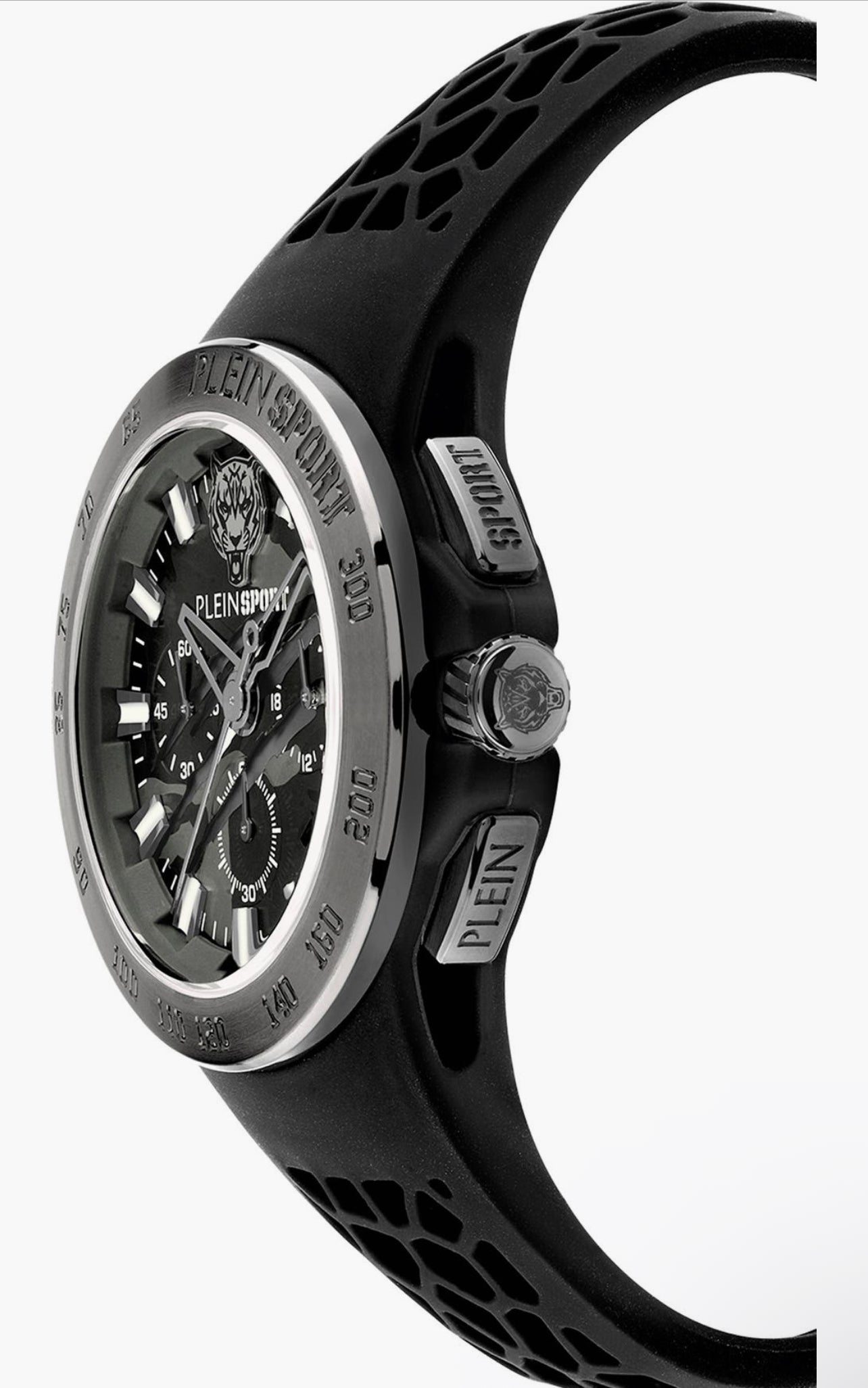 PHILIPP PLEIN
Camo Dial Three-Hand
Quartz Silicone Strap
Watch, 43mm