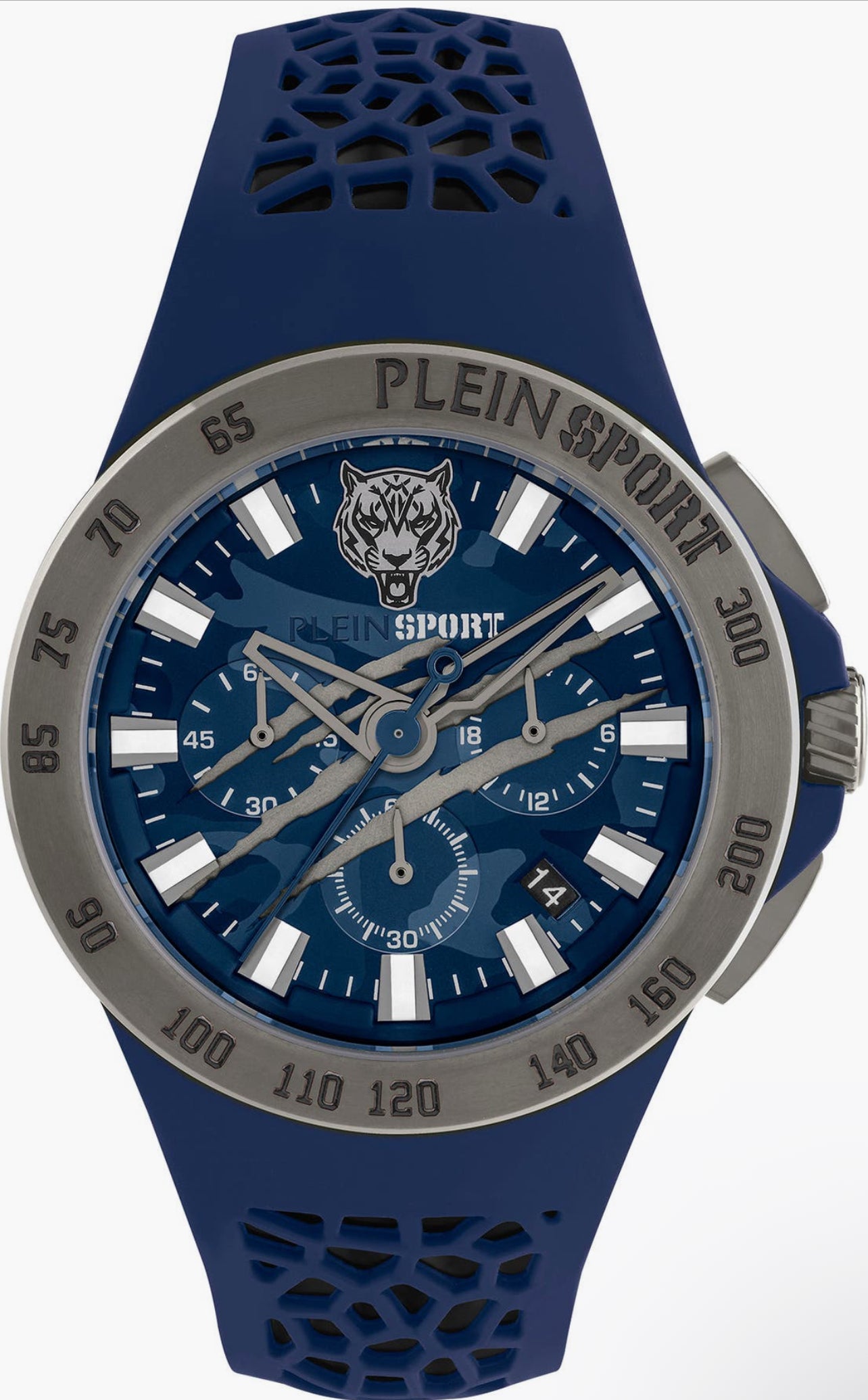 PHILIPP PLEIN
Camo Dial Three-Hand
Quartz Silicone Strap
Watch, 43mm